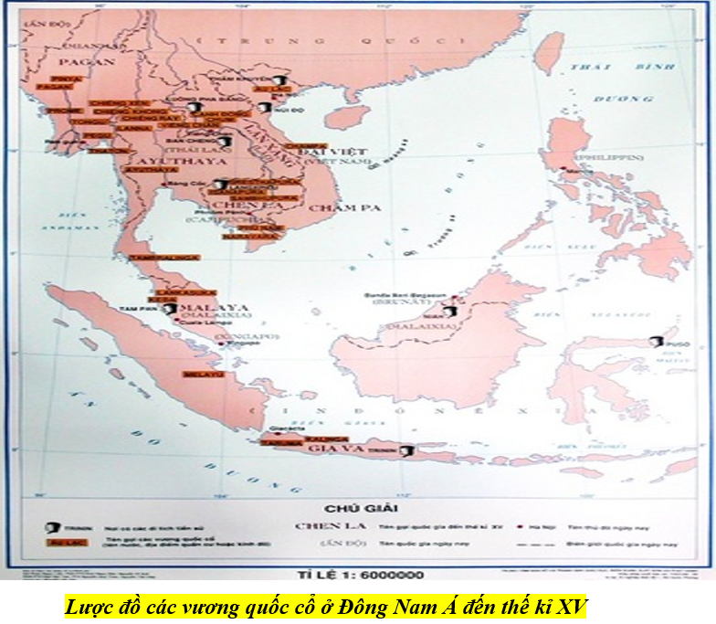 Sự hình thành và phát triển các vương quốc chính ở Đông Nam Á - ảnh 1