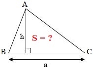Hình tam giác. Diện tích hình tam giác