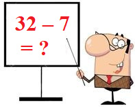 Phép trừ (có nhớ) số có hai chữ số với số có một chữ số