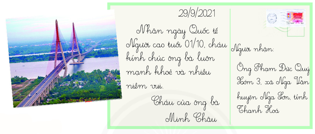 Bưu thiếp tiếng Việt 2 CTST là một trong những loại thiệp đặc biệt được ra đời để giúp những người Việt Nam giữ gìn và phát triển ngôn ngữ của mình. Những thiết kế độc đáo, tinh tế và hiện đại sẽ khiến cho bất kỳ ai cũng cảm thấy thú vị và hào hứng. Hãy đến và xem những bưu thiếp đẹp và ý nghĩa trong ảnh.