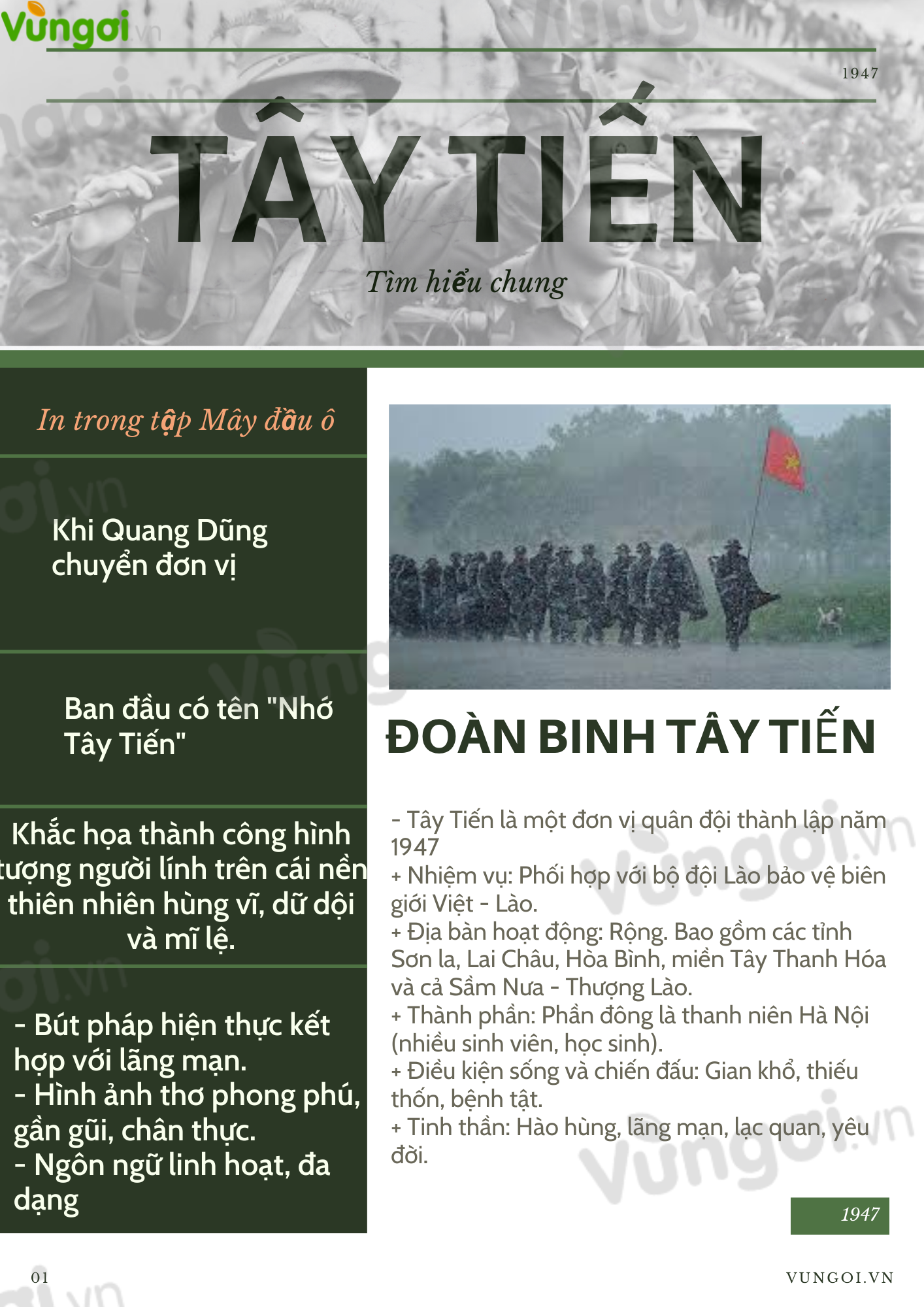 Tìm hiểu chung Tây Tiến - ảnh 1