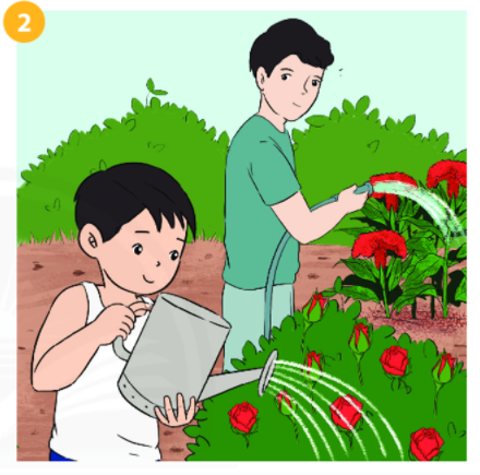 Bài 4: Đọc kể: Khu vườn tuổi thơ - ảnh 2