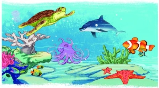 19 Tranh tô màu động vật dưới biển dễ thương  Hình Ảnh Đẹp HD