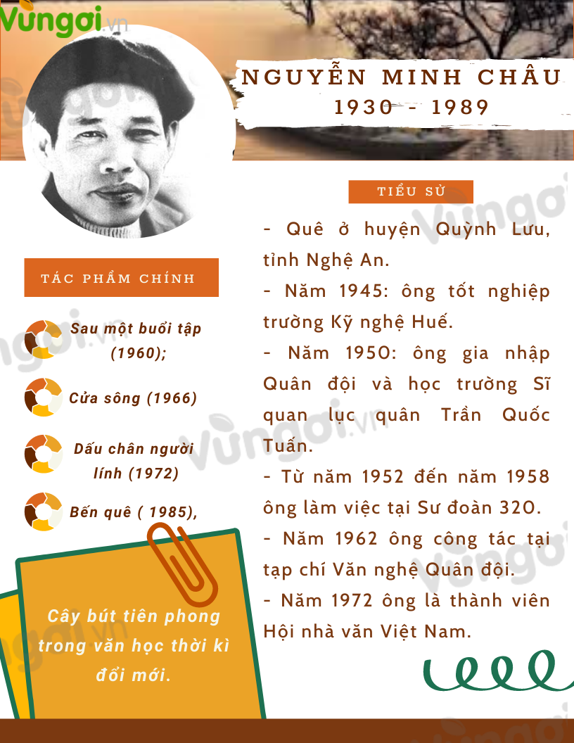 Vài nét về Nguyễn Minh Châu - ảnh 1